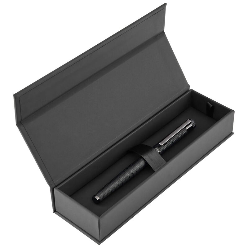 Hugo Boss Loop Bauhaus Black Rollerball Pen image number 3
